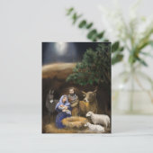 Carte Postale Joyeuse nativité de Noël (Debout devant)