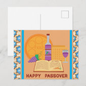 Carte Postale Joyeuse Pâque (Devant / Derrière)
