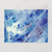 Carte Postale Joyeuse peinture acrylique abstraite (Devant)