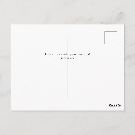 Carte Postale Joyeuse première fête des mères Mason Jar fille en (Dos)