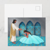 Carte postale "Joyeuse Quinceañera." (Devant / Derrière)