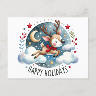 Carte postale Joyeuse Reindeer