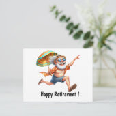 Carte Postale Joyeuse Retraite (Debout devant)