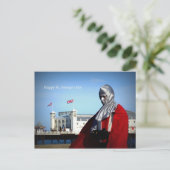 Carte Postale Joyeuse Saint George's Day (Debout devant)