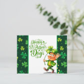 Carte Postale Joyeuse Saint-Patrick (Debout devant)
