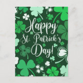 Carte Postale Joyeuse Saint-Patrick (Devant)