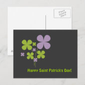 Carte Postale Joyeuse Saint-Patrick (Devant / Derrière)