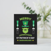 Carte Postale Joyeuse Saint-Patrick d'Irlande Australie 17 mars (Debout devant)
