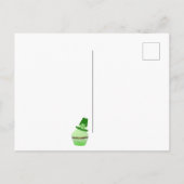 Carte Postale Joyeuse Saint Patrick`s day Muffins et Shamrock (Dos)