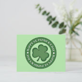Carte Postale Joyeuse Saint-Patricks Day (Debout devant)