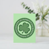 Carte Postale Joyeuse Saint-Patricks Day (Debout devant)