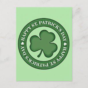 Carte Postale Joyeuse Saint-Patricks Day
