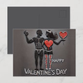 Carte Postale Joyeuse Saint-Valentin (Devant / Derrière)