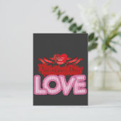 Carte Postale Joyeuse Saint-Valentin (Debout devant)