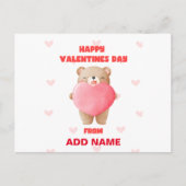 Carte Postale Joyeuse Saint-Valentin (Devant)