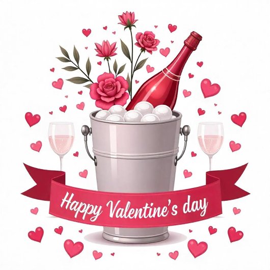 Carte Postale Joyeuse Saint-Valentin