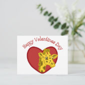 Carte Postale Joyeuse Saint-Valentin (Debout devant)