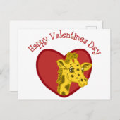 Carte Postale Joyeuse Saint-Valentin (Devant / Derrière)