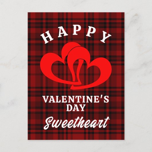 Carte Postale Joyeuse Saint-Valentin chéri(e) (Devant)