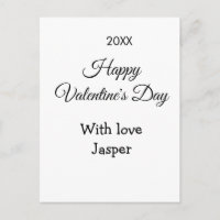 Joyeuse Saint-Valentin nom amour simple année styl