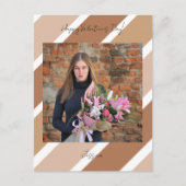 Carte Postale Joyeuse Saint-Valentin Photo de script moderne (Devant)