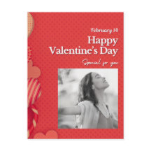 Joyeuse Saint-Valentin Photo personnalisée Cœurs r
