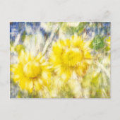 Carte postale Joyeuse Sunflowers (Devant)