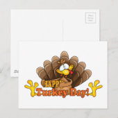 Carte Postale joyeuse turquie journée turquie (Devant / Derrière)