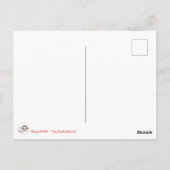 Carte postale Joyeuse Zombie Christmas (Dos)