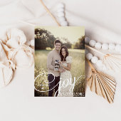 Carte Postale Joyeusement attendu Noël Baby Faire-part