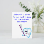 Carte Postale Joyeuses dents (Debout devant)