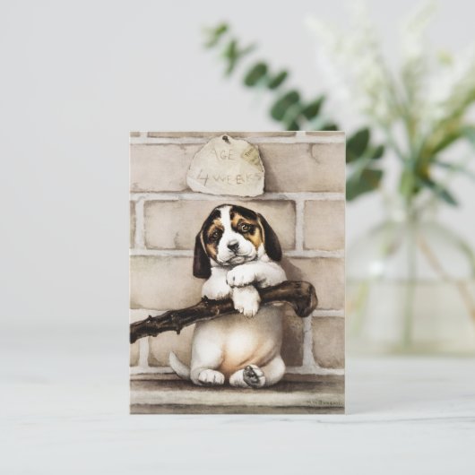 Carte Postale Joyeuses fêtes (Debout devant)