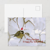 Carte postale Joyeuses Fêtes (Devant / Derrière)