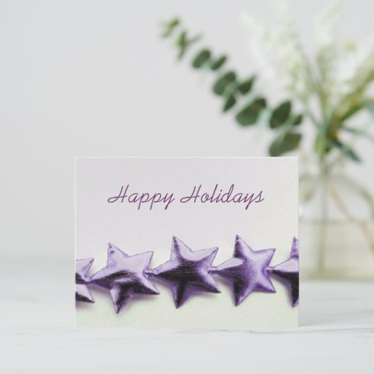 Carte postale Joyeuses Fêtes (Debout devant)