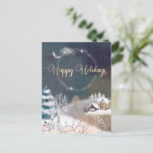 Carte Postale Joyeuses fêtes (Debout devant)