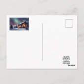 Carte Postale Joyeuses fêtes (Dos)