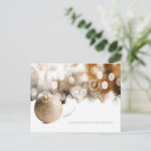 Carte postale Joyeuses Fêtes (Debout devant)