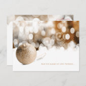 Carte postale Joyeuses Fêtes (Devant / Derrière)