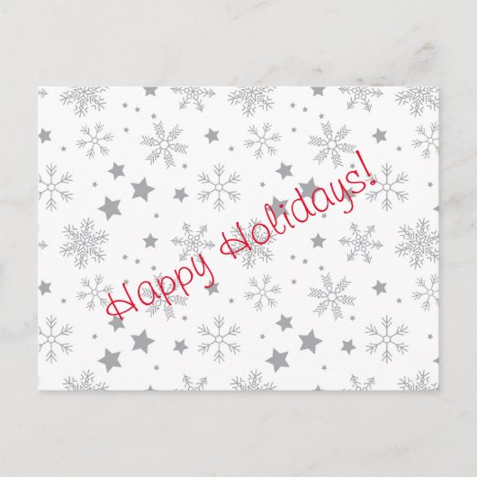 Carte Postale Joyeuses fêtes (Devant)