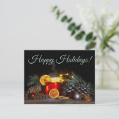 Carte Postale Joyeuses fêtes (Debout devant)