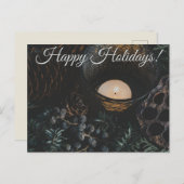 Carte Postale Joyeuses fêtes (Devant / Derrière)