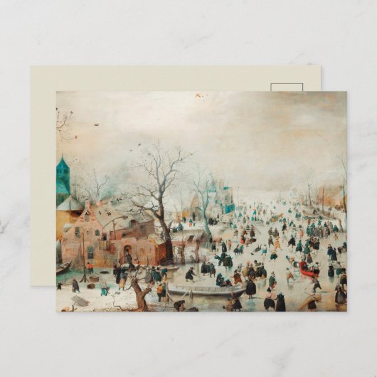 Carte Postale Joyeuses fêtes (Devant / Derrière)