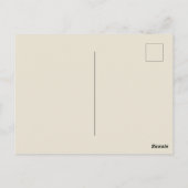 Carte Postale Joyeuses fêtes (Dos)