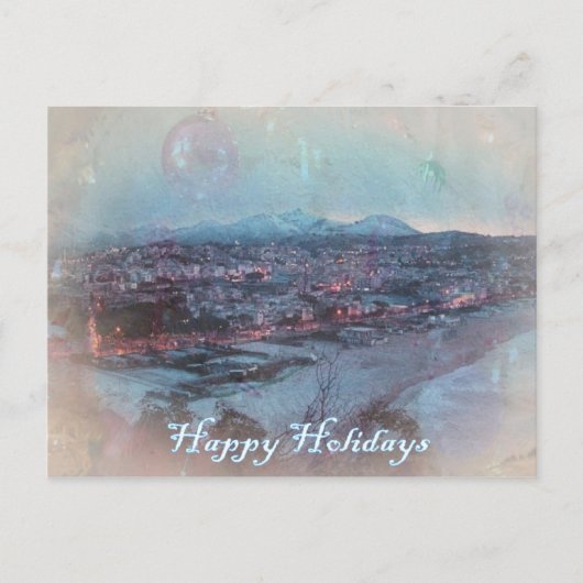Carte postale Joyeuses Fêtes (Devant)