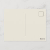 Carte Postale Joyeuses fêtes (Dos)