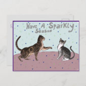 Carte Postale Joyeuses fêtes 2021 (Devant / Derrière)