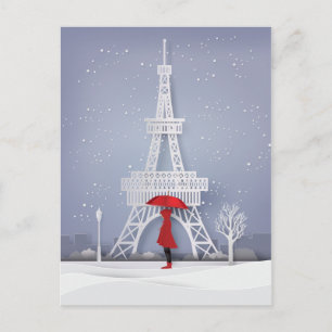 Carte Postale Joyeuses fêtes   Noël à Paris