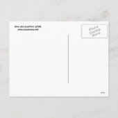 Carte postale Joyeuses Fêtes Snowman (Dos)