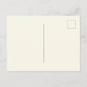 Carte Postale Joyeuses fêtes - Typographie du drapeau américain  (Dos)