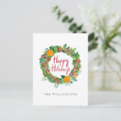 Carte Postale Joyeuses fêtes | Vacances (Debout devant)